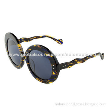 Round Black Sunglasses, Tortoise Sunglasses